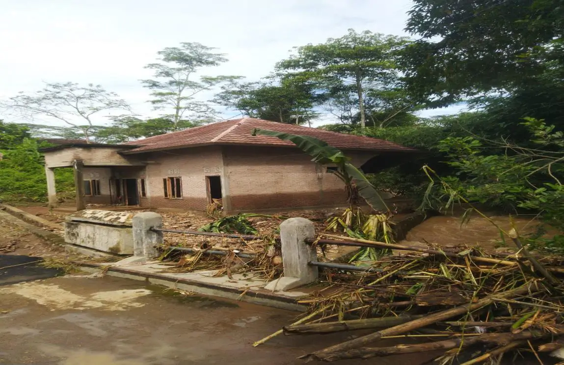 [UPDATE ] – Banjir Surut, 30 Desa di Kabupaten Tanggamus Terdampak